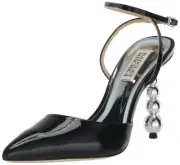 Badgley Mischka Women's Indie II Pump, Black, 8