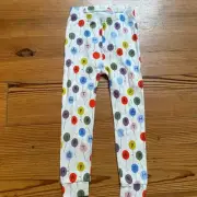 NWT Gap cream multicolor ballon Happy Birthday stretch pants SIZE 3
