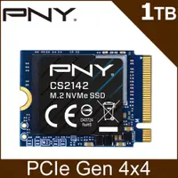 在飛比找PChome24h購物優惠-PNY CS2142 1TB M.2 2230 PCIe 4