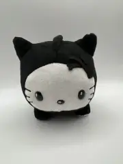2014 Tokidoki for Hello Kitty Skeletrino Black Cat Plush Doll Sanrio Rare 7"