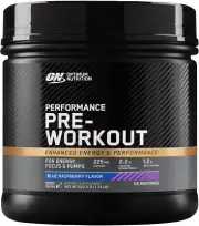 Optimum Nutrition Performance Pre-Workout Blue Raspberry 522.5g