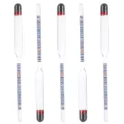 5 Pcs Alcohol Meter Hydrometer for Home Brew Hydrometers Measuring Square Cup