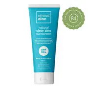 Ethical Zinc SPF50+ Natural Clear Zinc Sunscreen