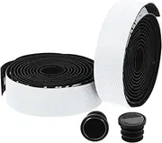 DINHEAROM 1Set Bike Handlebar Tape Comfortable Skid Grip for Road Cycling Lightweight Breathable Design Easy Installation Removal for Long Rides and Bike Decoration