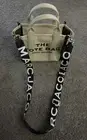 Marc Jacobs The Jacquard Small Tote Bag in Warm Sand + Logo Webbing Strap - New