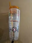 Tritan Tuff Double Wall Insulated Tumbler Straw Railway 26oz Lifetime Guarantee