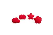 Silicone Character Sand Moulds - Bigjigs Toys in Blush Pink, Cherry Red, Dove Grey, Eggshell Green, Ocean Blue, Stone Grey