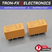 2A 24V DPDT Signal Relay HRS2H-S-DC24V 2PCS