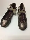 Blowfish Ladies Shoes Size 4 1/2 New/ Box Rosegold Gypsum Metallic A260ss