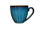 Casa Domani 420 ml Solare Porcelain Durable Stoneware Mug Collection - Azure