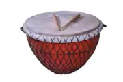 Handcraft Nagada Traditional Hand Drum Folk Musical Percussion Instrument 1