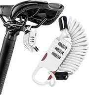 Scooter Cable Lock,3 Digit Combination Lock | Retractable Cable Lock for Motorcycle, Basket, Helmet, Outdoor Gear