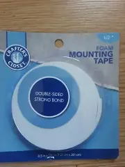 MOUNTING TAPE - FOAM - ½x150"