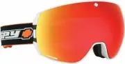 SPY LEGACY OLD SCHOOL WHITE HAPPY GRY/GRN RED SPEC/HAPPY PERSIMMONS SPARE LENS.