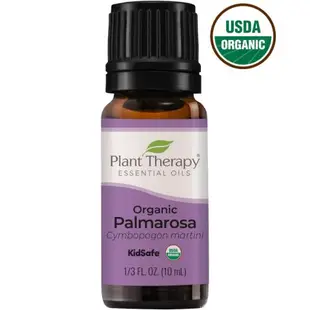 有機玫瑰草精油 Organic Palmarosa Essential Oil 10 mL ｜美國 Plant Therapy 精油