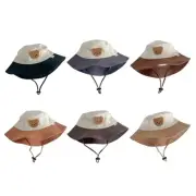 Spring Sun Hat Bucket Children Cotton Fisherman Hat Toddlers
