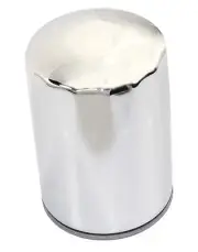 EMPI 9240 CHROME HIGH PRESSURE OIL FILTER 3/4" 16 THREADS VW DUNE BUGGY BUG GHIA