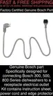 FREE SHIPPING *Factory Certified* Bosch SMZPC002UC Power Cord Mini-V134 Gray