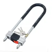 TDR Heavy-Duty Steel Bike Lock with 5 Keys, Adjustable Anti-Theft Lock for Motorcycle and Bicycle Security