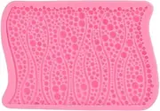 XIASABA Tree Bark Cake Fondant Mold Silicone Tree Bark Texture Mold Fondant Impression Mat Ideal for Cake Decorating Supplies