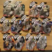13 Unopened star wars 2007 action figures