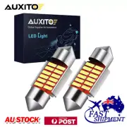 2X REMOTE MULTI COLOUR 31mm CAR FESTOON 12V LED INTERIOR BULBS LIGHT DOME GLOBES (for: Chevrolet)