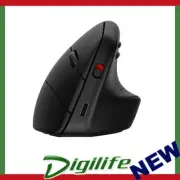 HP 920 Ergonomic Vertical Wireless Mouse Rechargeable, Bluetooth - Black