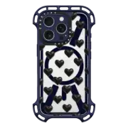 iPhone 16 Pro Ultra Bounce Case MagSafe Compatible black hearts