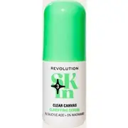 Revolution Skin Clear Canvas 5% Niacinamide & 2% Salicylic Acid Clarifying Serum, Clear