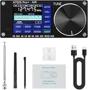 Binxind ATS25 Pro+ AIR Full Band Radio Receiver FM SW SSB MW LW AIR SDR Aviation Band Receiver Supports Bluetooth WiFi