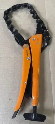 Grip-On 12” Chain Pipe Cutter Locking Pliers Heavy Duty 186-12 NEW