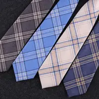 在飛比找樂天市場購物網優惠-日系高中生JK/DK制服英倫學院風格子免打領帶 懶人領帶