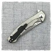 Custom Titanium Clip Made for ZT0450 Zero Tolerance Knife 0450CF