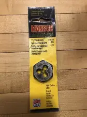 Irwin Hanson 1/4"-20NC 1 inch HEX DIE #9420, UPC 042526094200, Made in USA