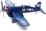 1/72 Scale WWII USMC F4U Corsair Fighter VMF-323 Death Rattlers White 18 Model Alloy Model Diecast Plane Toy for Collection