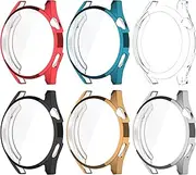 Screen Protector Cases intended for Huawei Watch GT3 Soft TPU Case Smartwatch Accessories TenCloud Covers Scratched Resistant Full Protective Cover for Watch GT 3 (46mm, 6Colors)