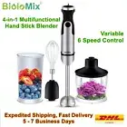 BioloMix 4-In-1 Electric Handheld Blender Food Mixer Grinder Chopper Whisk 1200W