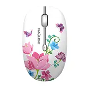 2.4G Wireless Mouse Super Quiet Exquisite Appearance 1600DPI Laptop Notebook Computer Wireless Optical Mouse Battery 1600