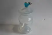 MURANO Salviati Opalescent Glass Candy Jar (63587)