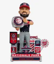 ADAM EATON Washington Nationals 2019 WORLD SERIES Ring Ceremony Bobblehead NIB!