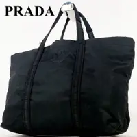 在飛比找蝦皮購物優惠-PRADA 托特包 手提包 黑色 尼龍 mercari 日本