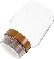 Gatuida Honey Storage Jars 4pcs Squeeze Bottles for Honey Syrup Sauce Secure Lids