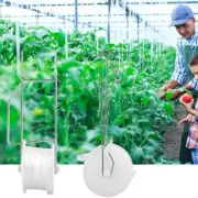 6sets Vegetable Support Clamps Tomato Trellis Roller Hook Greenhouse Garden Crop