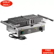 Non-Stick Cooking Grids Brussels / Liege Style Belgian Waffle Maker 120V, 1,500W