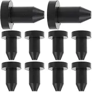 GANAZONO 10pcs Kayak Drain Plug Canoe Accessories Portable Kayak Scupper Plugs Boat Drain Plug Kayak Bung Plug Replacement Kayak Plugs for Kayak Drain Hole Plug Canoe Plugs Black Rubber