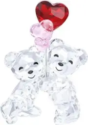 Swarovski Crystal Kris Bear Heart Balloons 5688514 Romantic Couple New