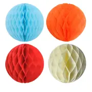 Paper Honeycomb Lanterns 10pcs Hanging Party Decorations Holiday Event Supplies