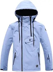 [Generic] Men Women's Ski Suits Thickened Warm Mountaineering Snowboards Thickened Snow Pants Ski Set Windproof Waterproof