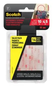 Scotch Extreme Fastener Mounting Strips Value Pack RF6730-VPESF, 1 in x 3 in (25