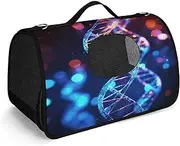 Pet Handbag,DNA Genetic Helix Fashion Dog Carrier,Small Pet Carrier,pet Carrier Handbags,Travel Pet Handbag for Cat and Samll Dog